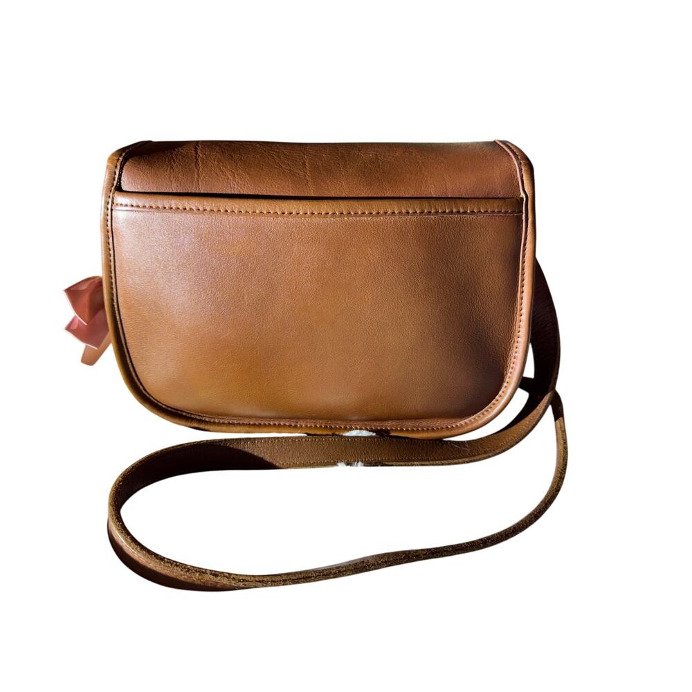 Vintage leather saddle bag - Picture 3 of 8